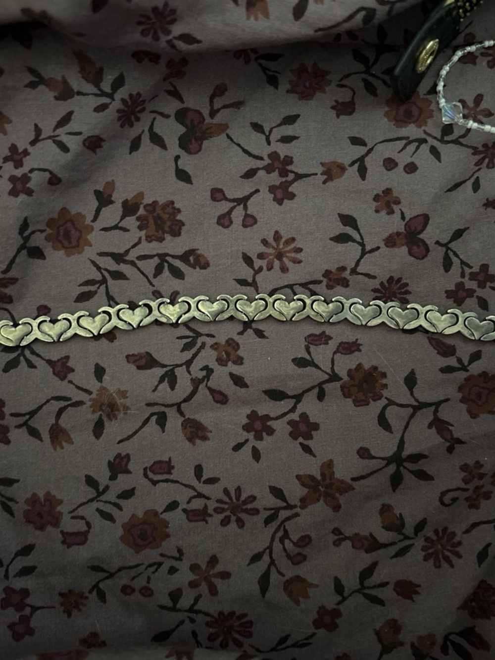 Heart Link Silver-Tone Bracelet - Women Jewelry